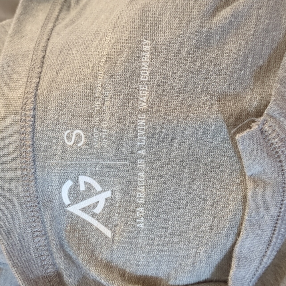 AG sweater Alta gracias is a living wage  company color Gray size S - Picture 4 of 6